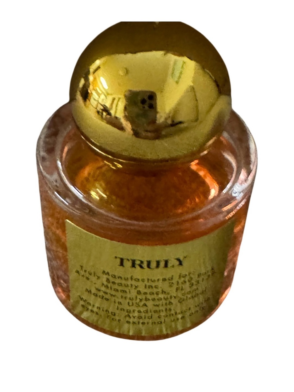 TRULY Gold and Amber Facial Oil Serum